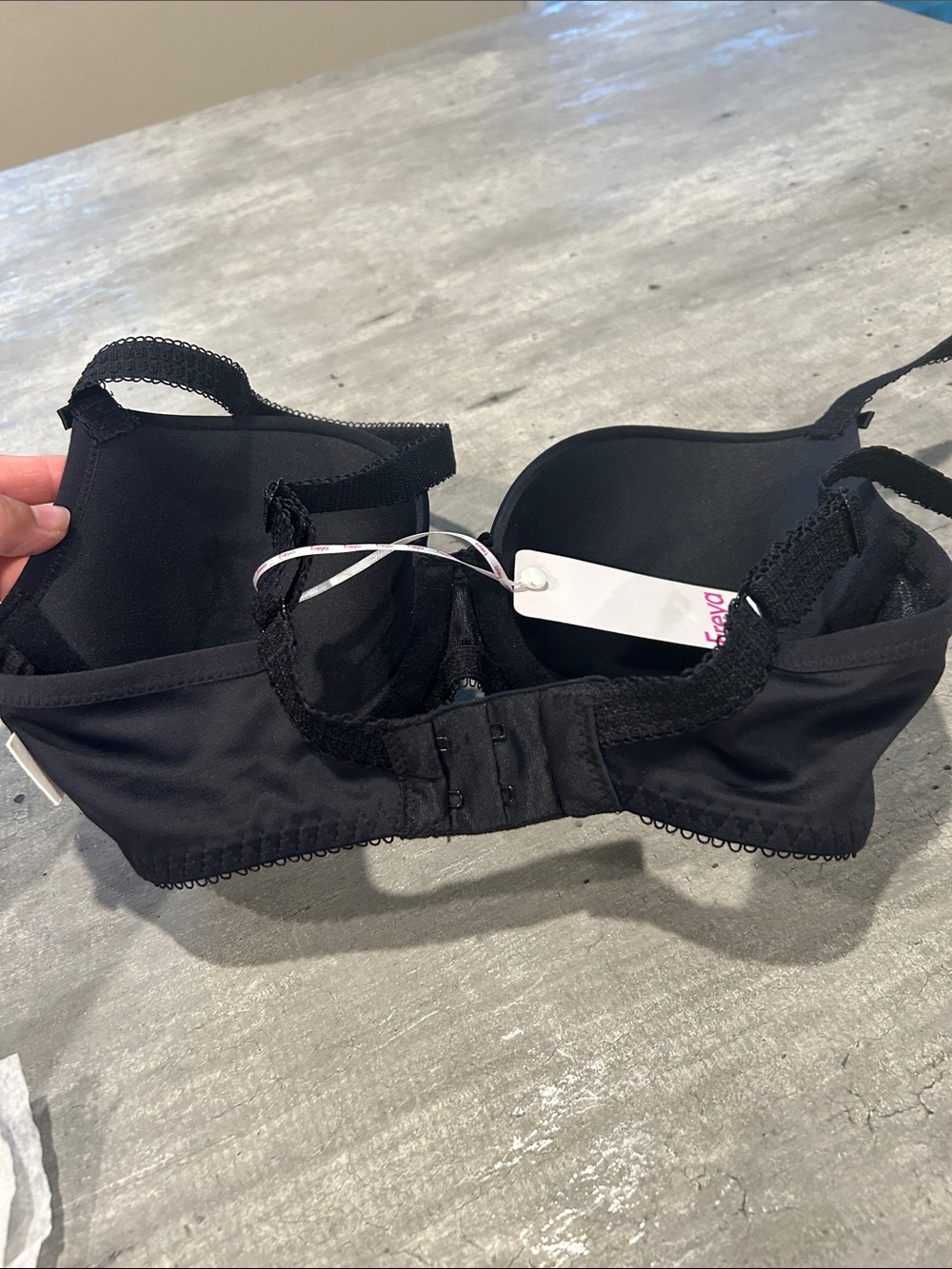 Freya Black Molded Smooth Underwire Bra size 28DDD - Picture 4 of 8